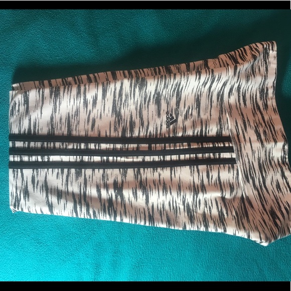 Adidas Three Stripe "white tiger" leggings - Picture 3 of 4